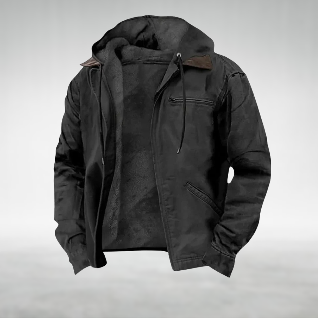 Ethan Vintage Hooded Jacket