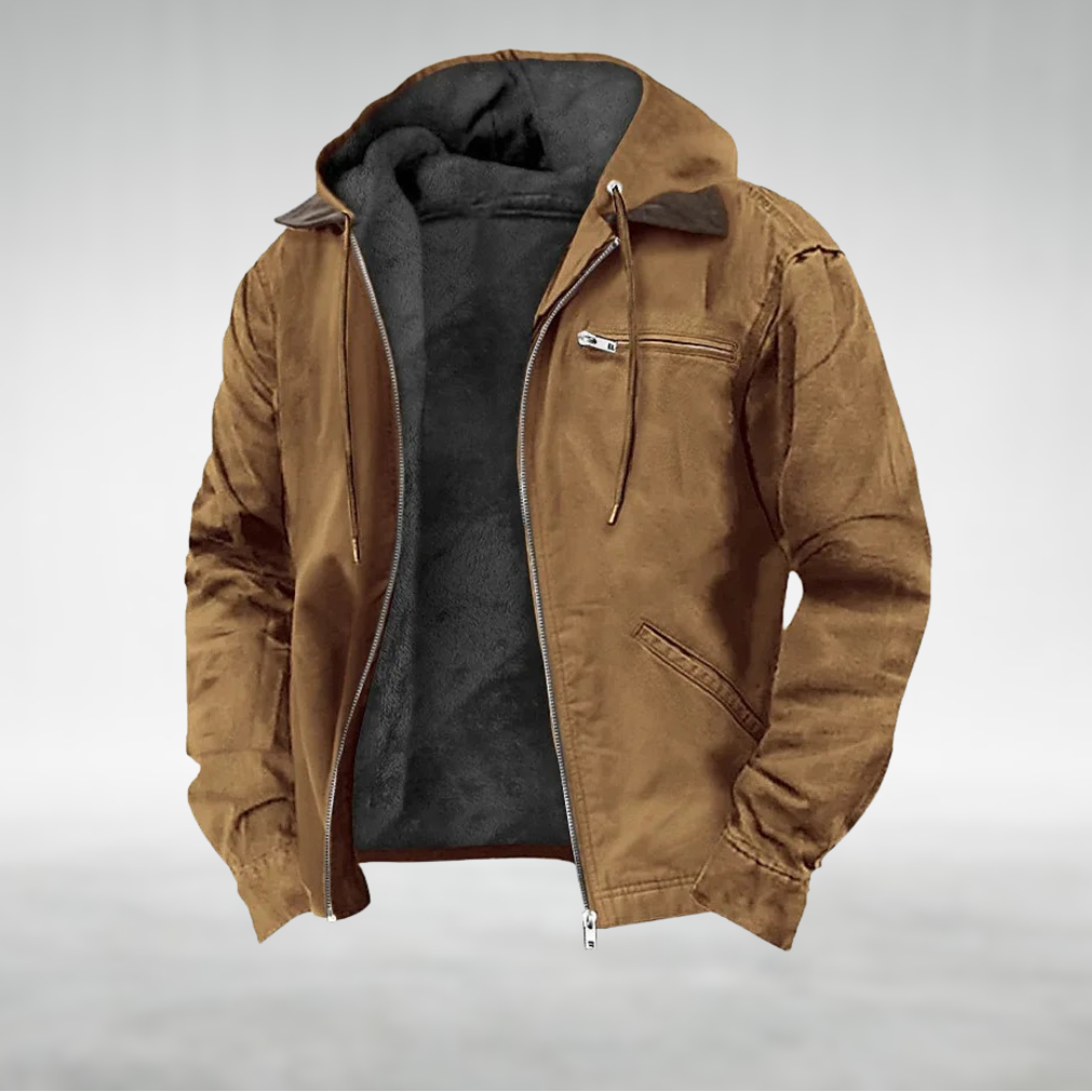 Ethan Vintage Hooded Jacket
