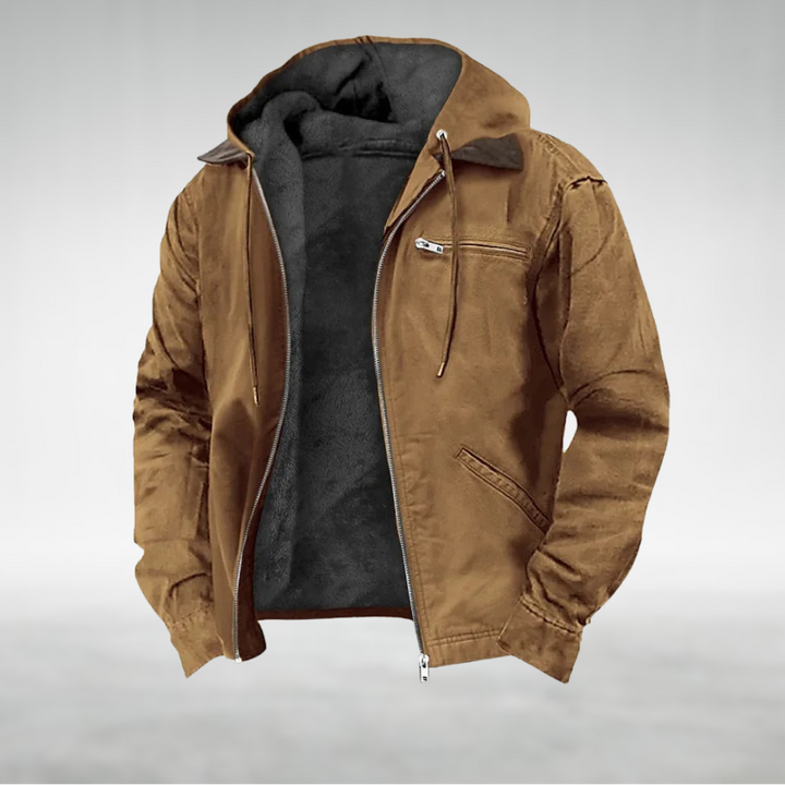 Ethan Vintage Hooded Jacket