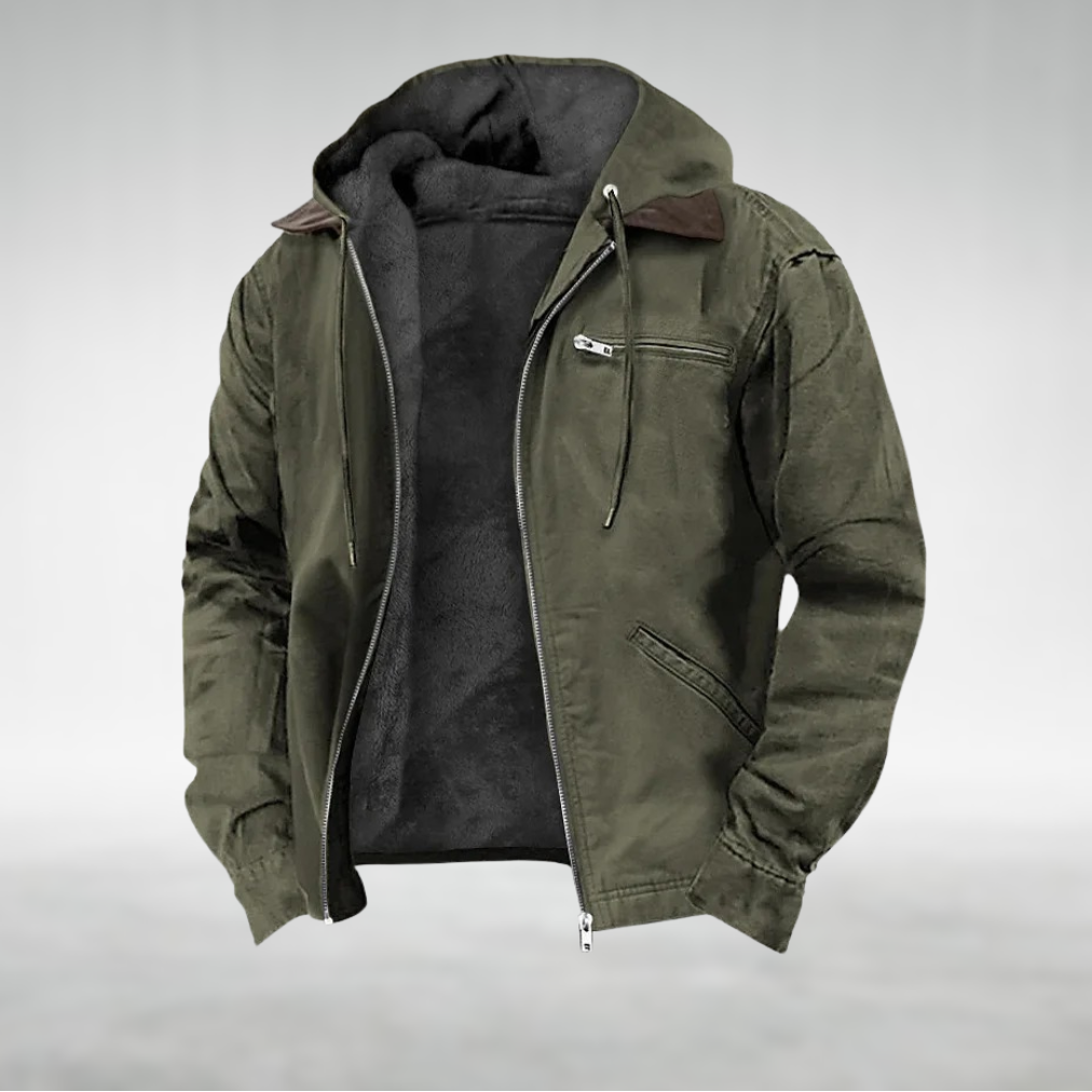 Ethan Vintage Hooded Jacket