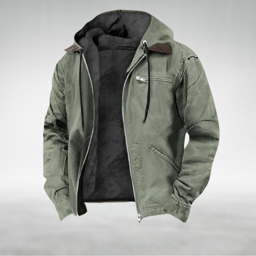 Ethan Vintage Hooded Jacket