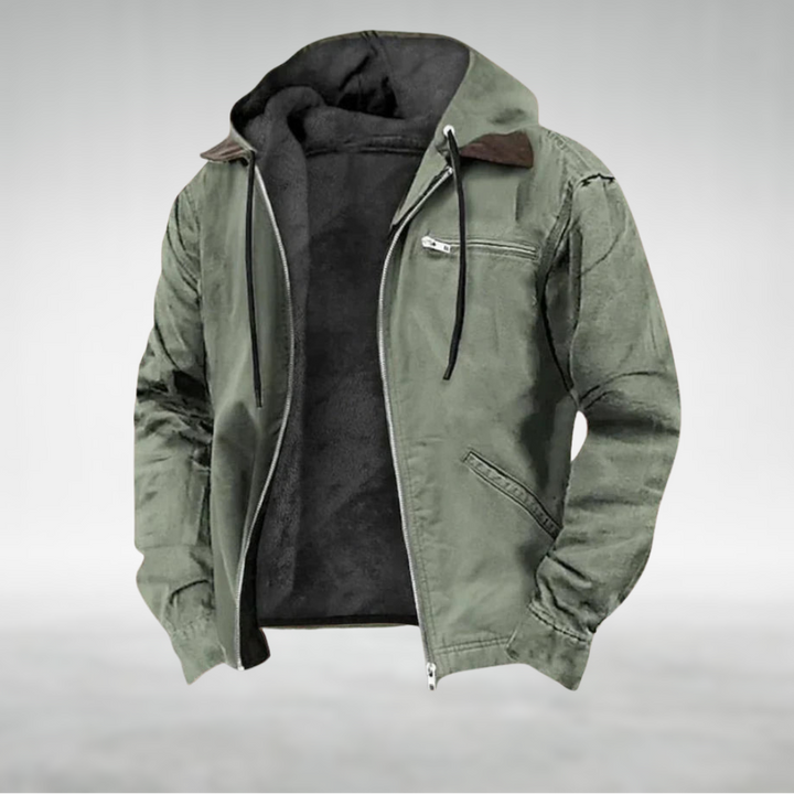 Ethan Vintage Hooded Jacket