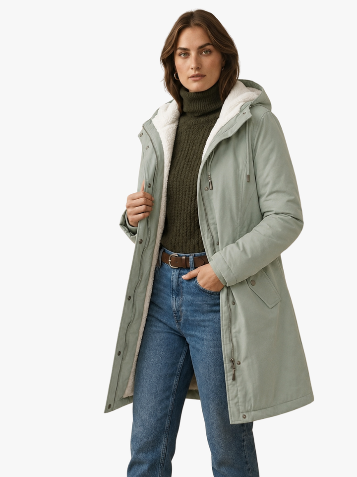 MOREAU LYON | WOMEN'S FLEECE-LINED WINTER PARKA