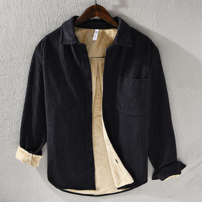 Harlan | Fleece-Lined Corduroy Shirt