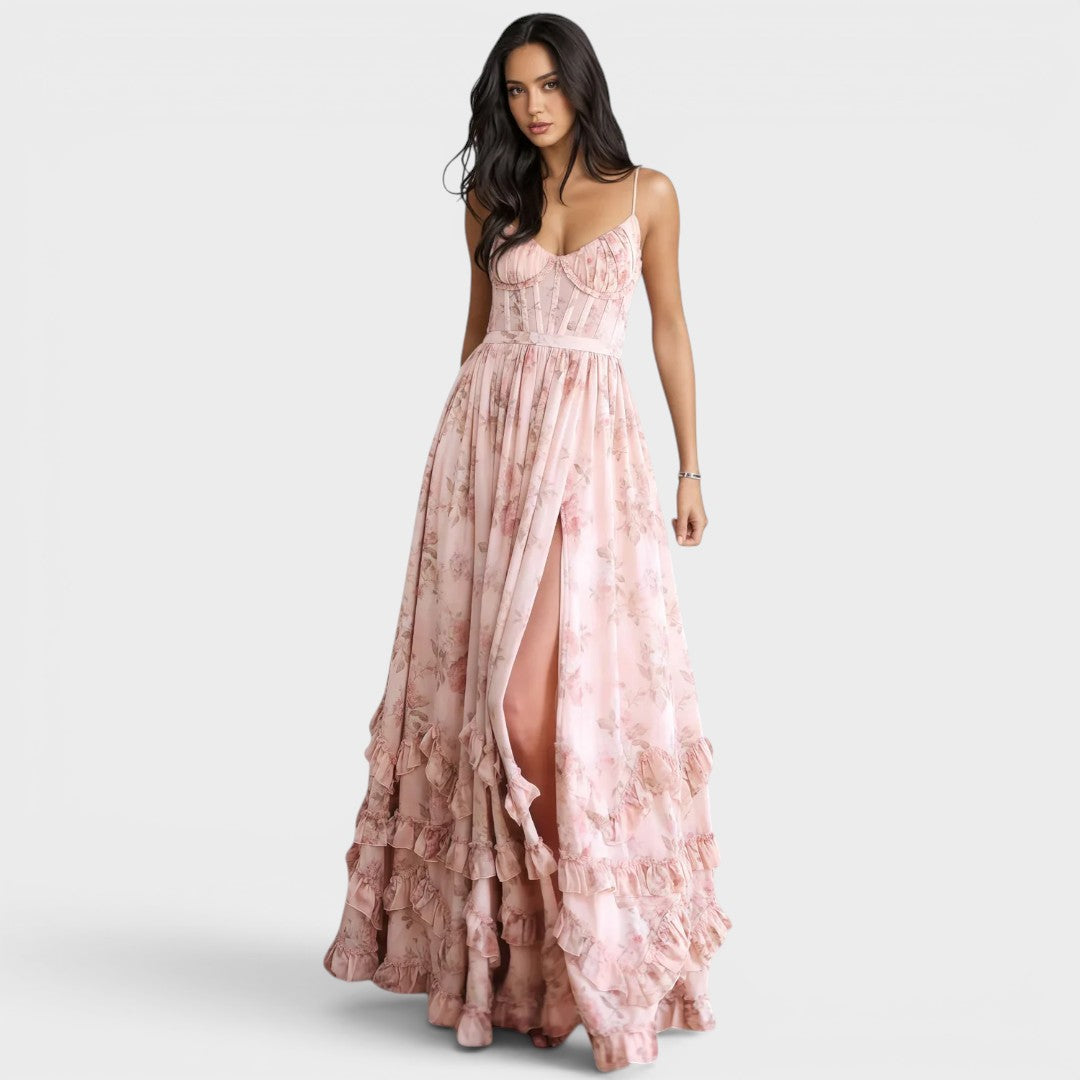 Violet | Elegant flowy dress