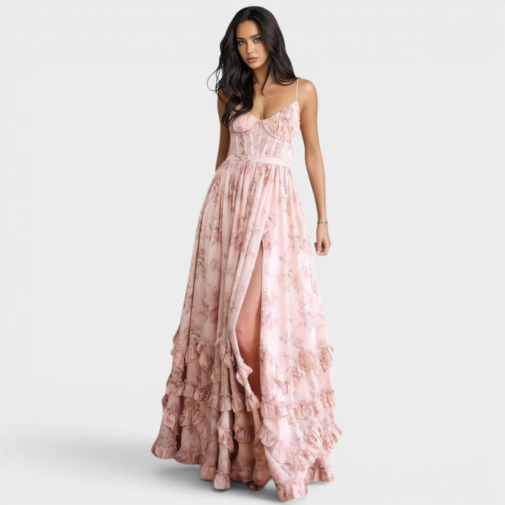 Violet | Elegant flowy dress