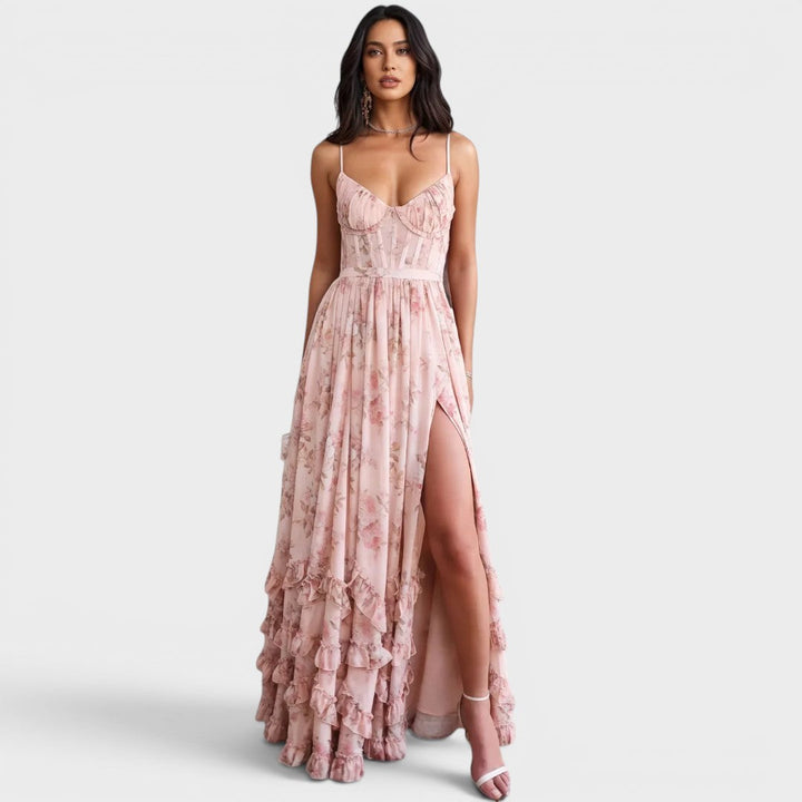 Violet | Elegant flowy dress