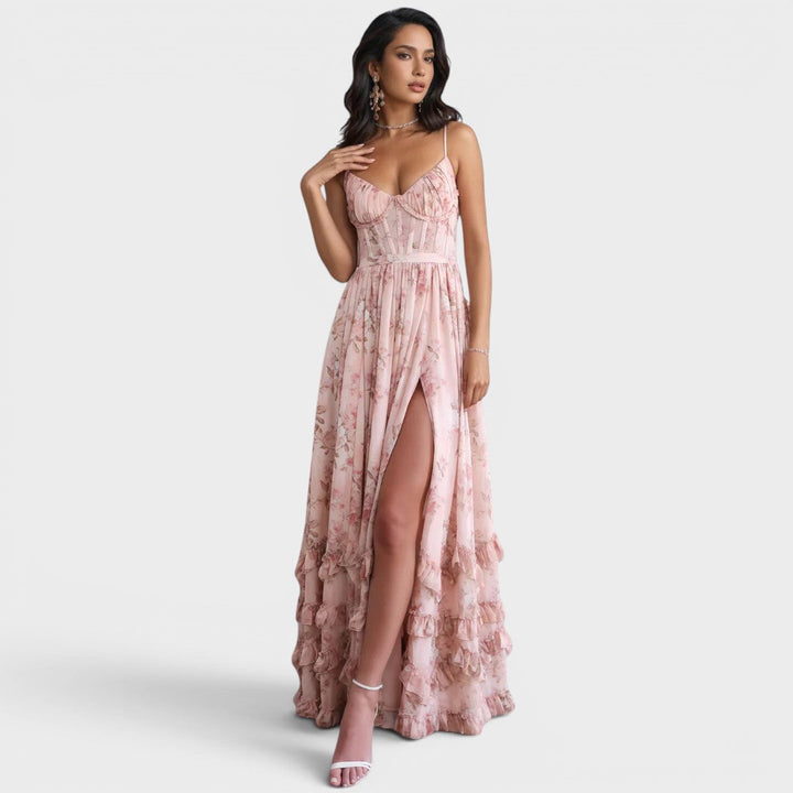 Violet | Elegant flowy dress