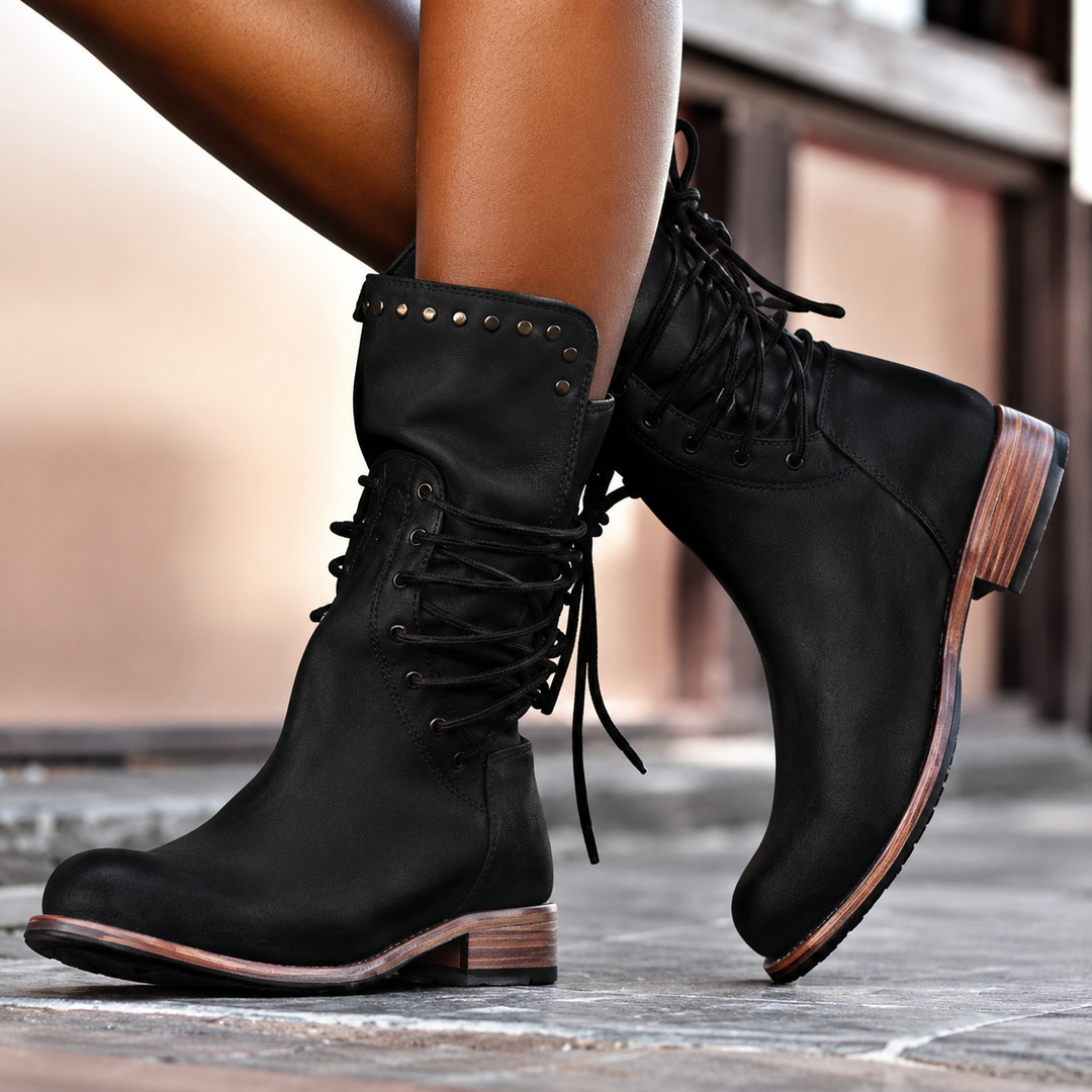 MOREAU LYON | WOMEN'S RETRO FLEECE BOOTS