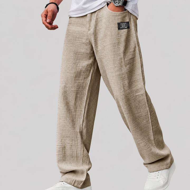 Light Mode | Men's Lightweight Linen Trousers – Premium Summer Comfort
