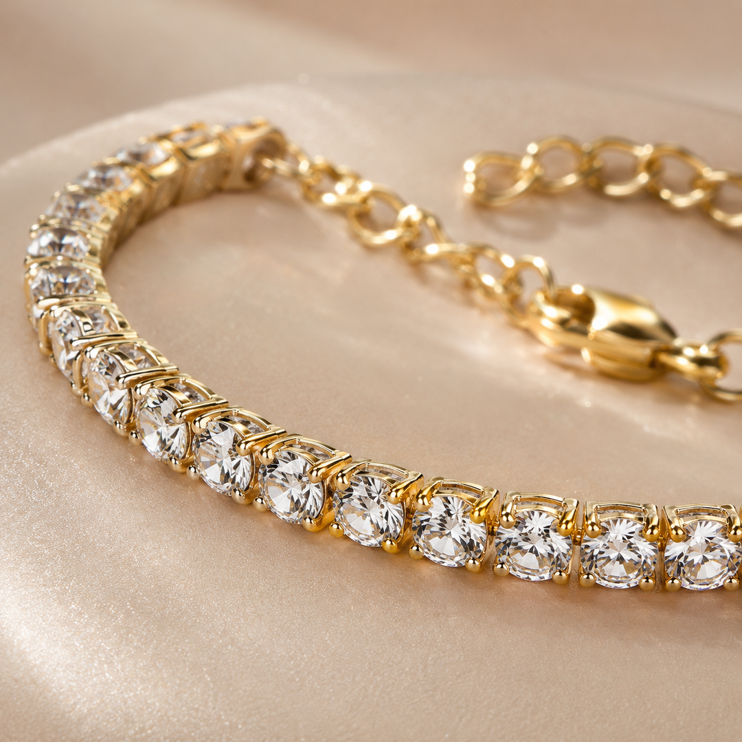 Mode Lumiére™| Golden Radiance, Parisian Elegance