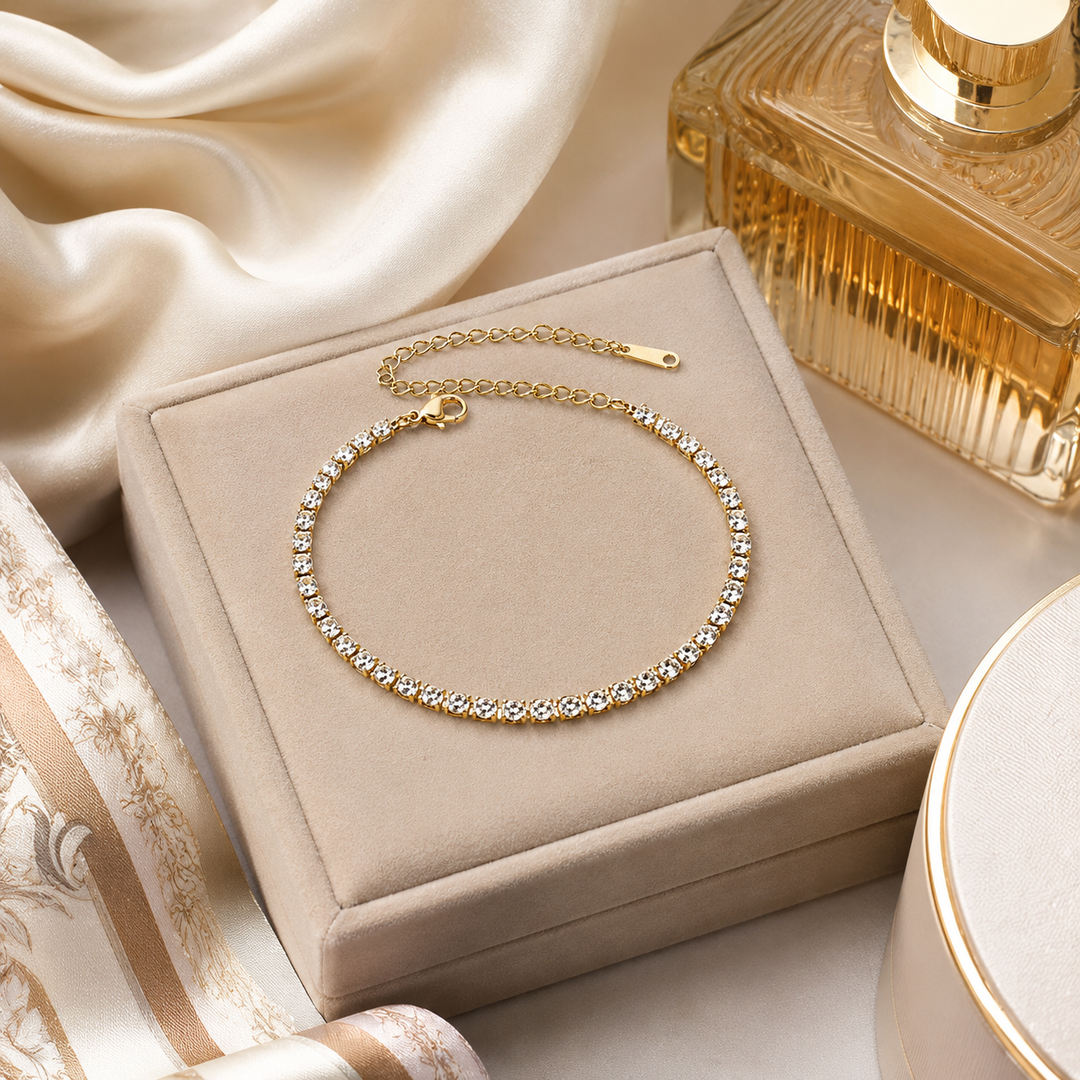Mode Lumiére™| Golden Radiance, Parisian Elegance