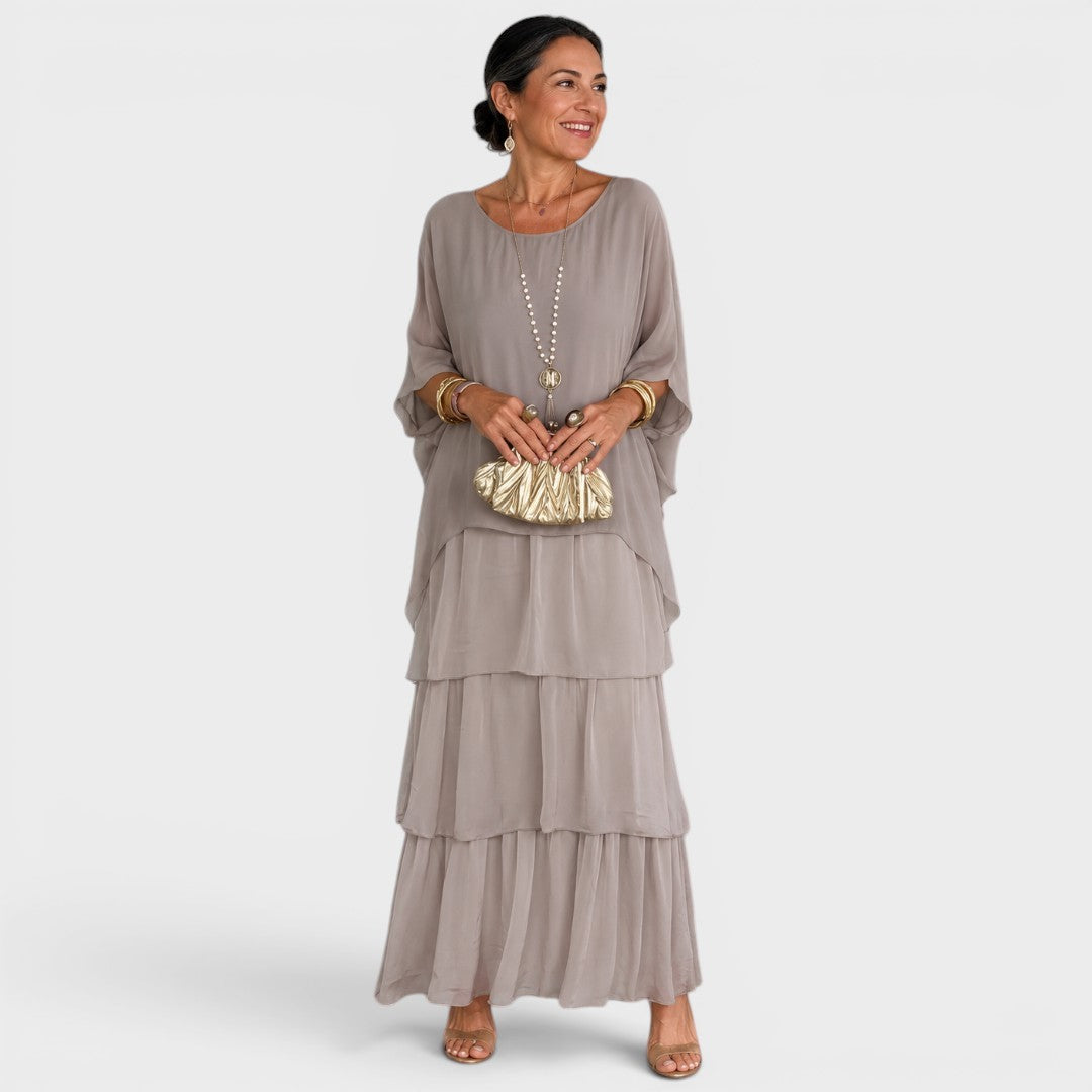 Lara | Elegant Flowing Maxi Dress