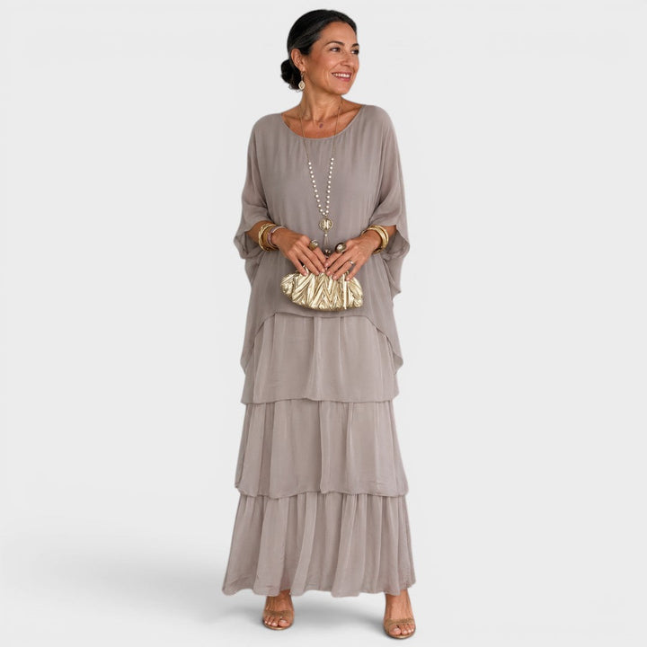 Lara | Elegant Flowing Maxi Dress