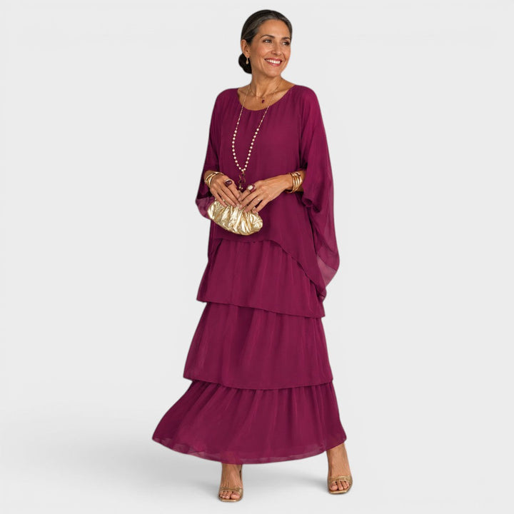 Lara | Elegant Flowing Maxi Dress