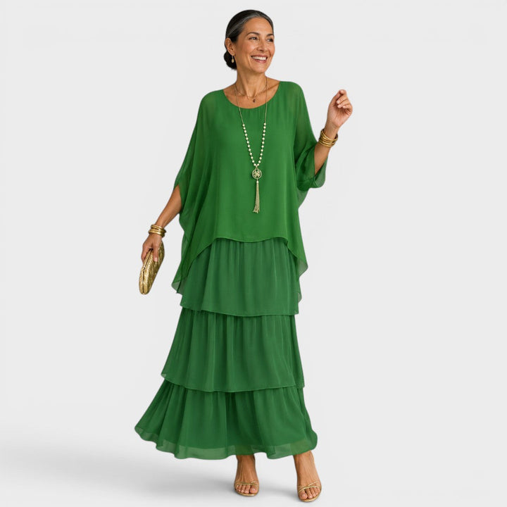 Lara | Elegant Flowing Maxi Dress