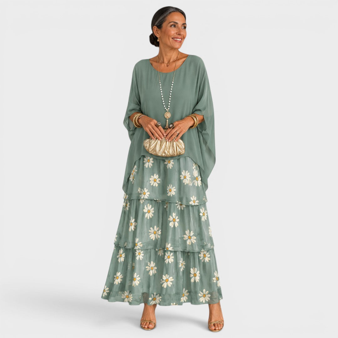 Lara | Elegant Flowing Maxi Dress