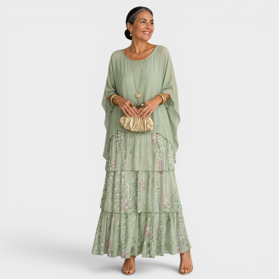 Lara | Elegant Flowing Maxi Dress