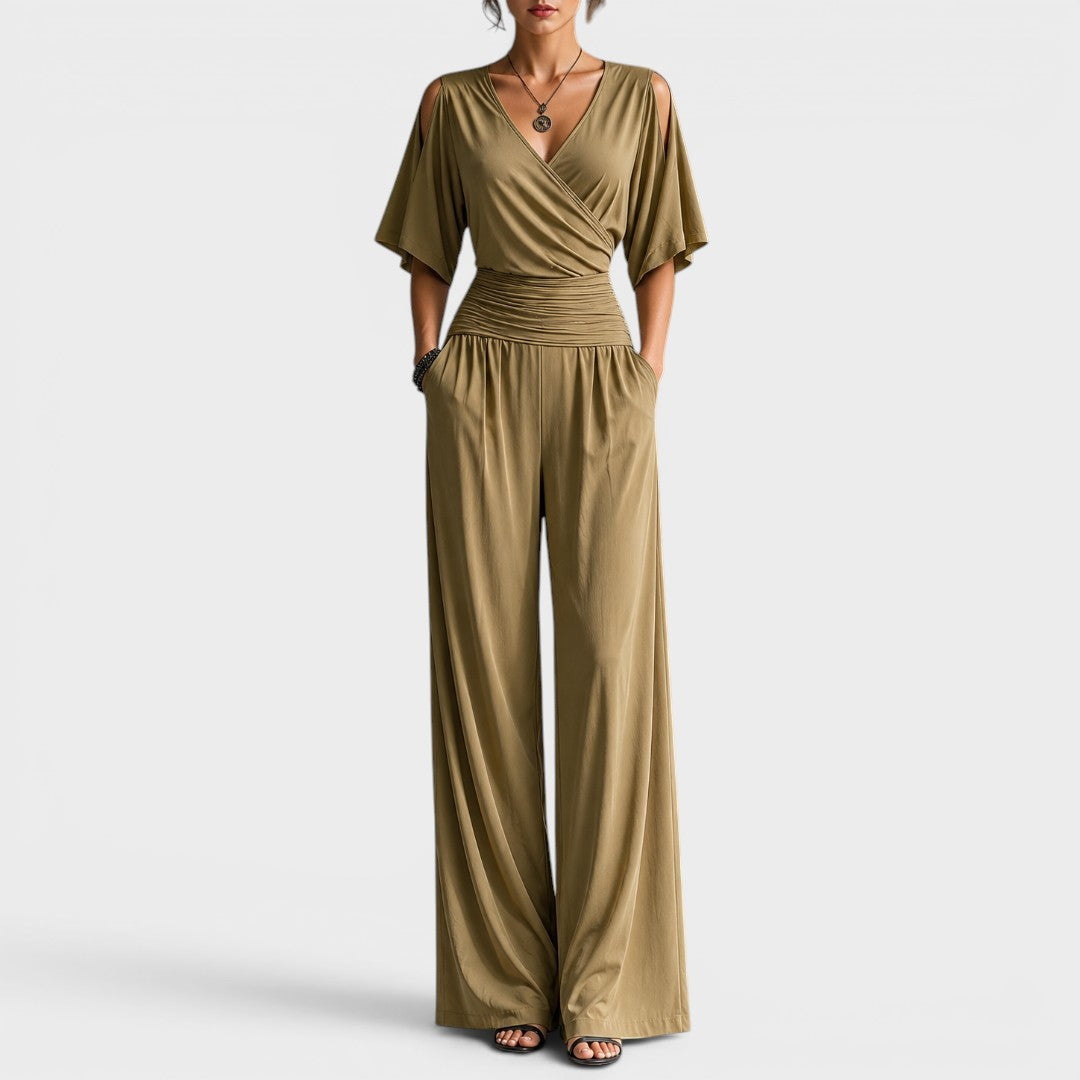 Suzanne | Elegant wrap jumpsuit