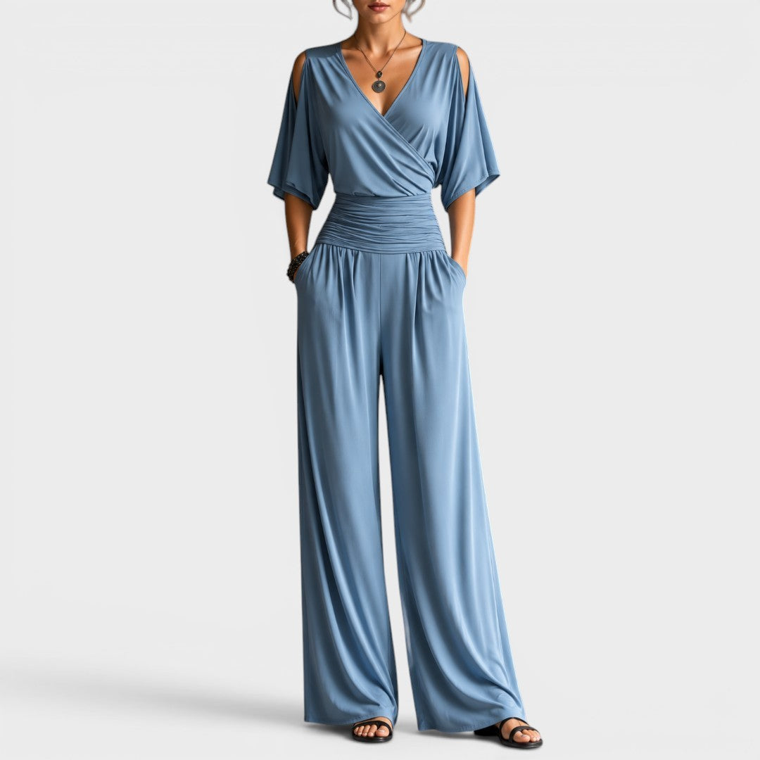 Suzanne | Elegant wrap jumpsuit