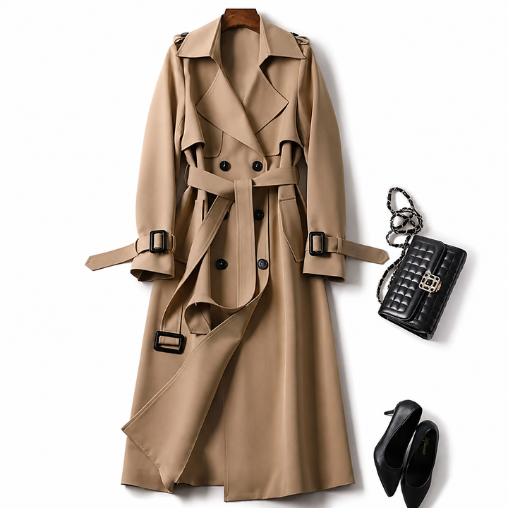 Women's Trench Coat - Timeless Elegance