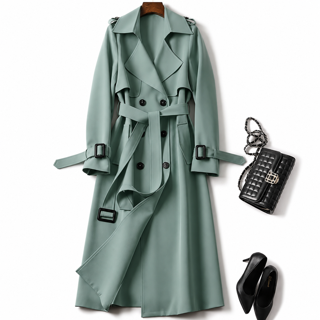 Women's Trench Coat - Timeless Elegance