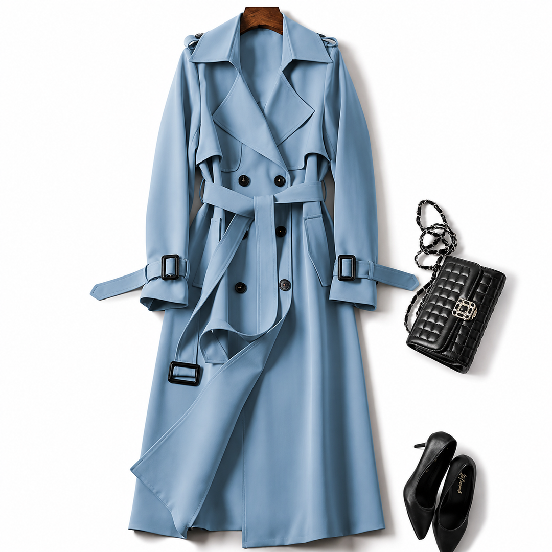 Women's Trench Coat - Timeless Elegance