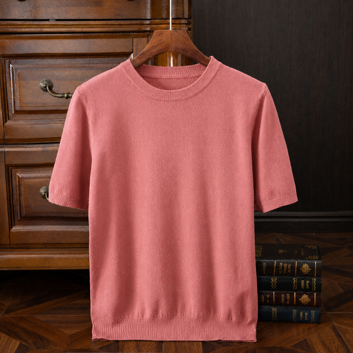 LAURENT MONACO | MEN'S REFINED KNIT T-SHIRT