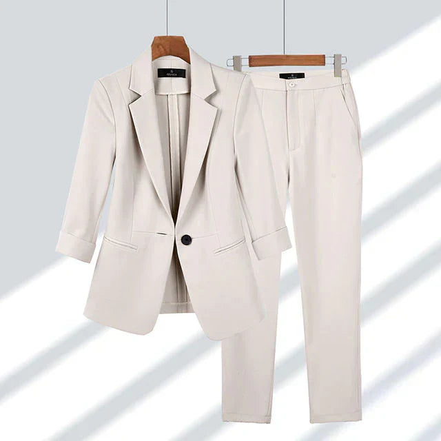 Chic Blazer and Pants Set for Women