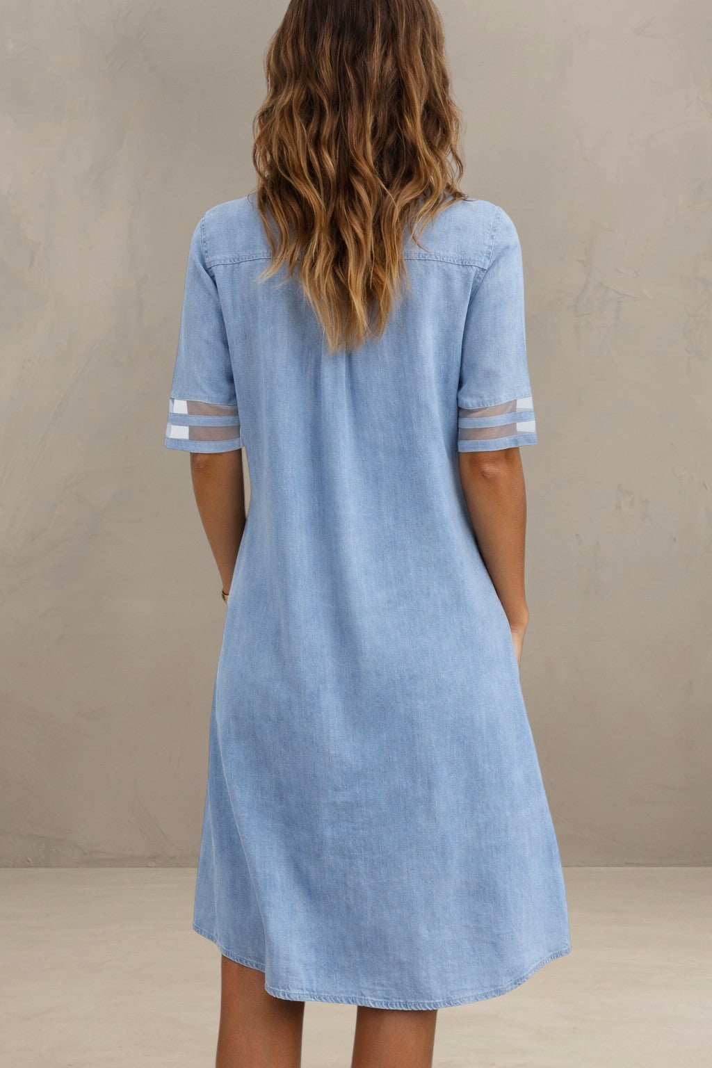 Light Mode | FLATTERING DENIM DRESS