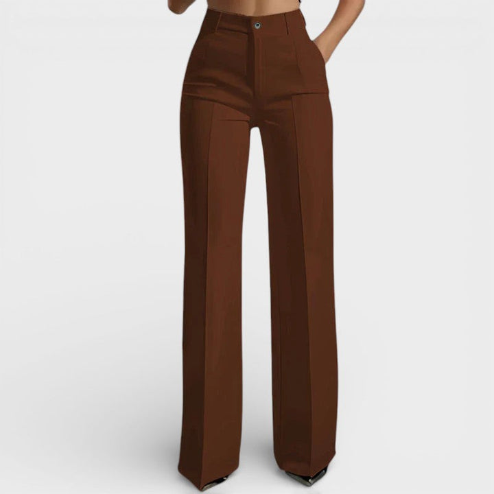 Light Mode | Flattering high-waisted trousers