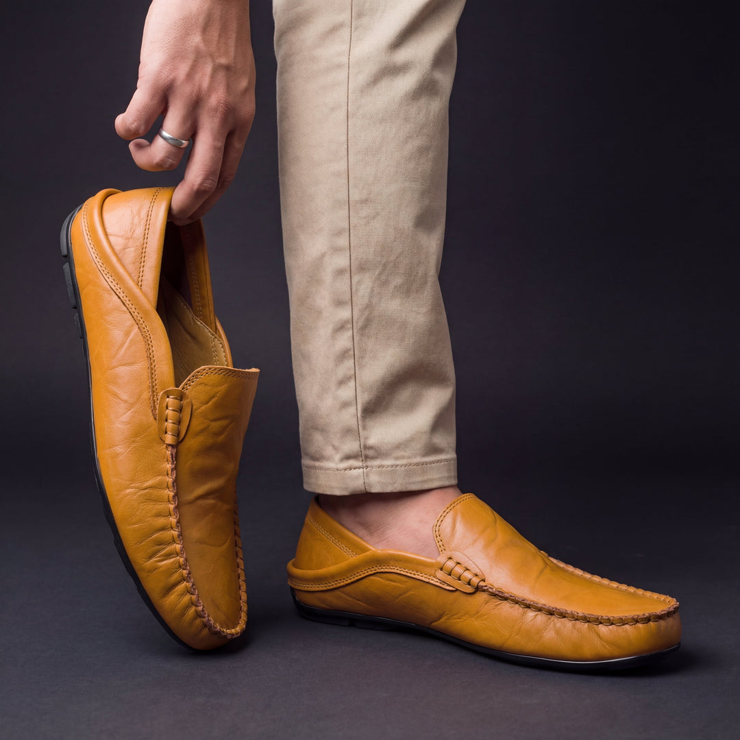 Mode Lumiére™ | Leather Loafers