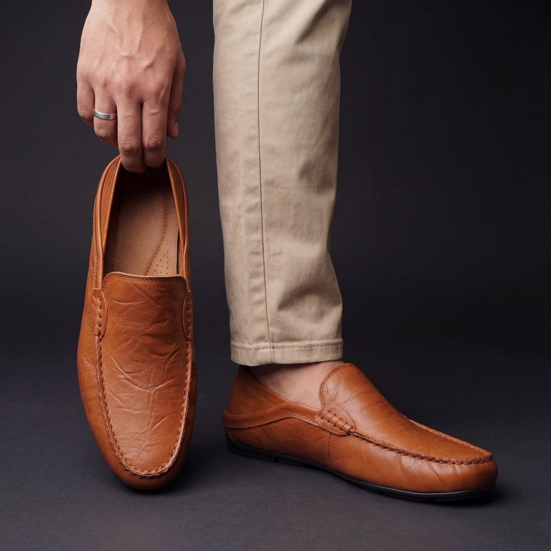 Mode Lumiére™ | Leather Loafers