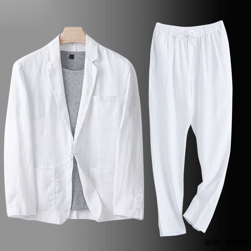 Jean et Marcel™ | Men's elegant two-piece linen suit