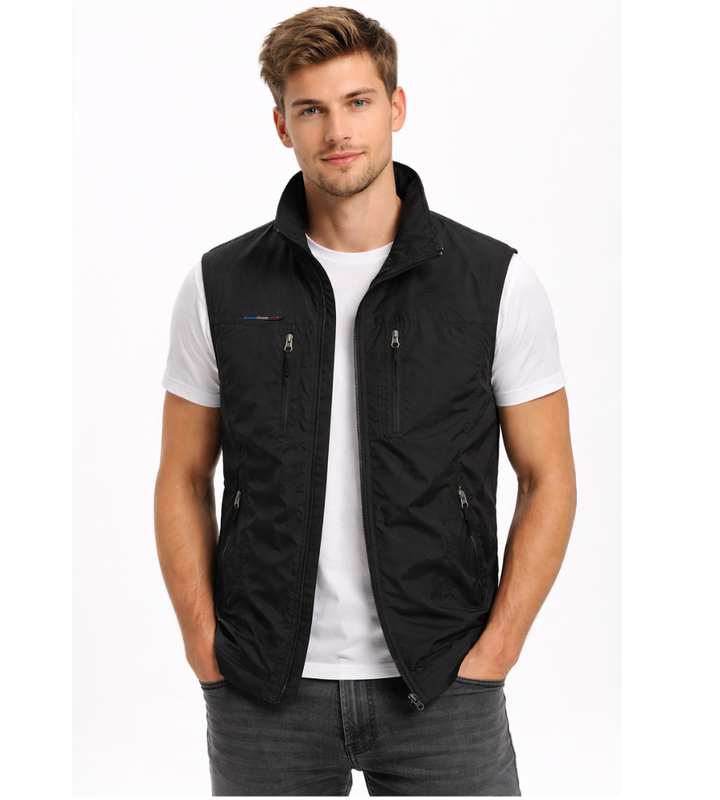 Mode Lumiére™ | Men's Outdoor Zip Vest