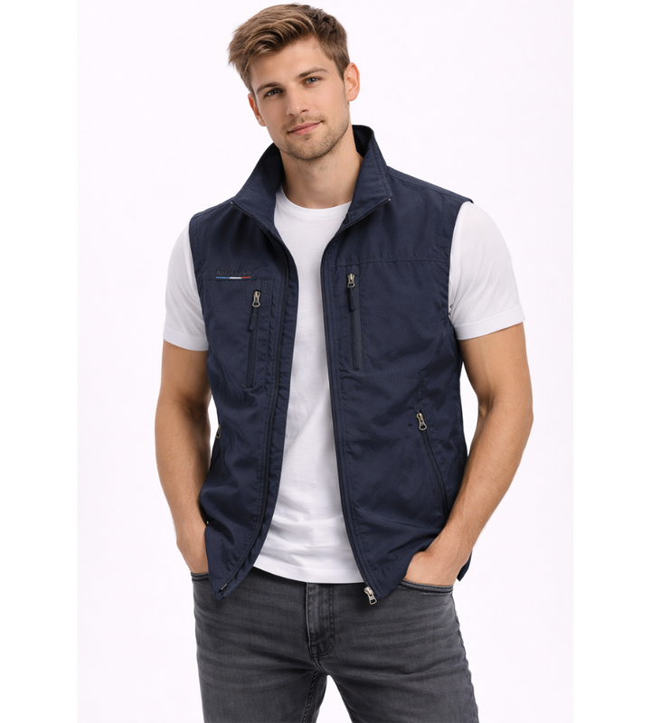 Mode Lumiére™ | Men's Outdoor Zip Vest