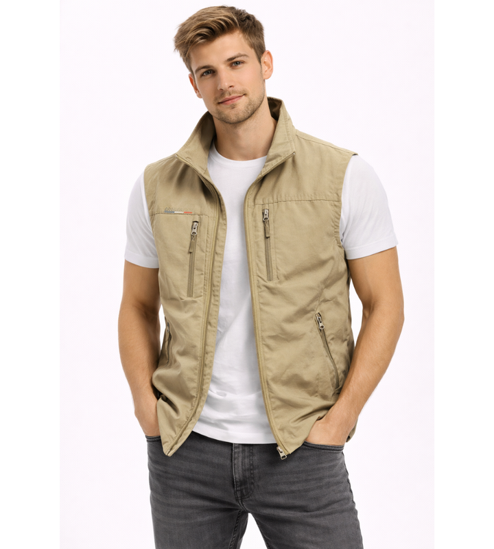 Mode Lumiére™ | Men's Outdoor Zip Vest