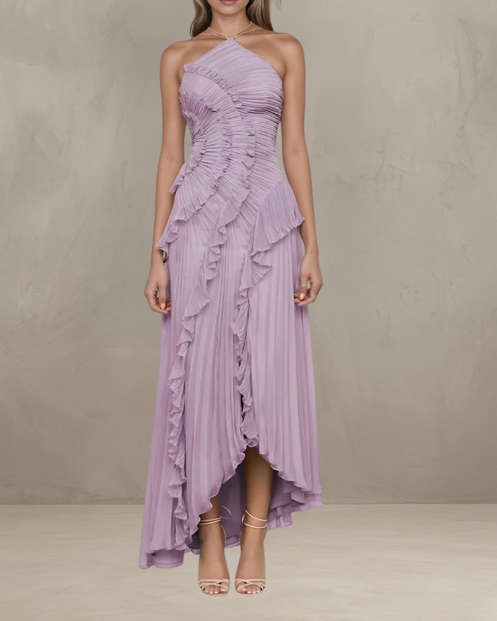 Lumiere Fashion| ELEGANT ASYMMETRICAL MAXI DRESS