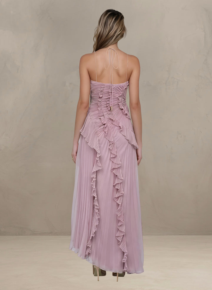 Lumiere Fashion| ELEGANT ASYMMETRICAL MAXI DRESS