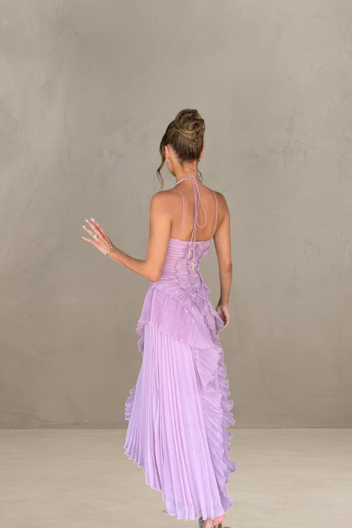 Lumiere Fashion| ELEGANT ASYMMETRICAL MAXI DRESS