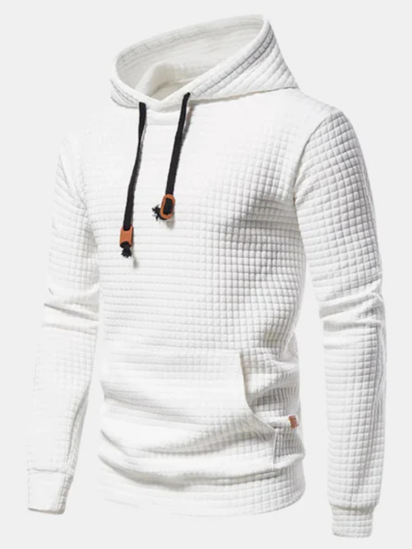 Asher | Waffle-Knit Signature Hoodie