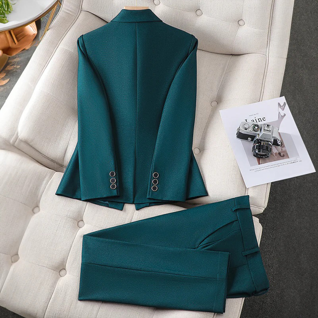 Women's Fitted Blazer Set