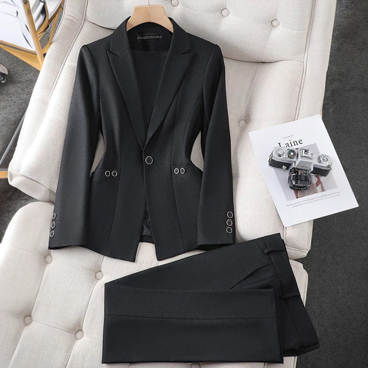 Women's Fitted Blazer Set