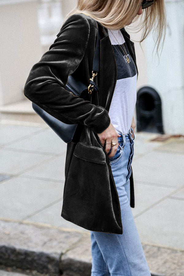 Larue | Women's Blazer | Velvet