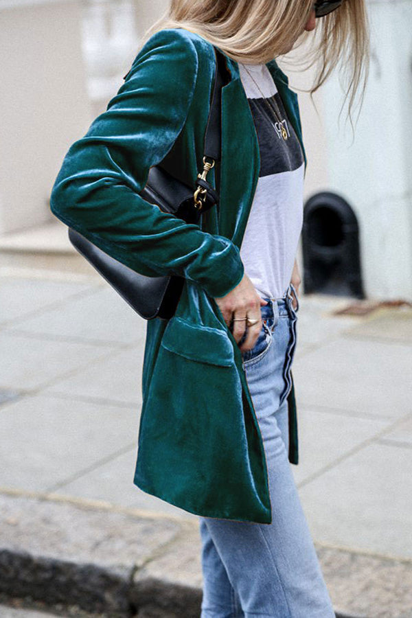 Larue | Women's Blazer | Velvet