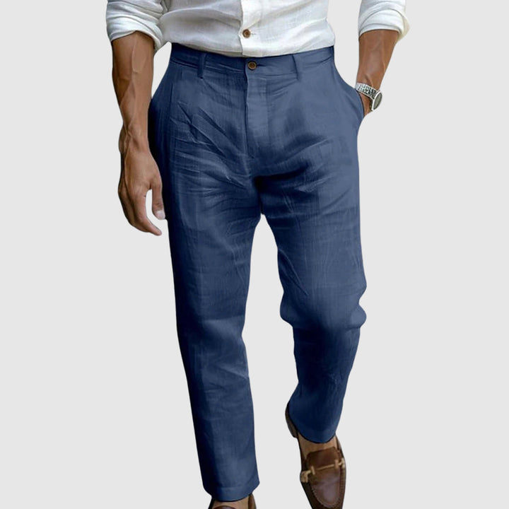 Mode Lumiere™| Luxury Linen Trousers