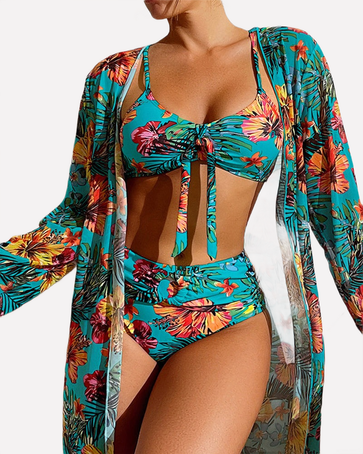 Mode Lumiére™| Livia High-Waisted Comfort Bikini