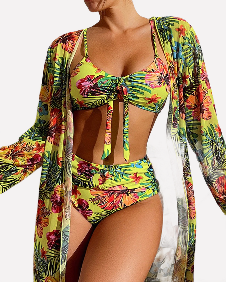 Mode Lumiére™| Livia High-Waisted Comfort Bikini