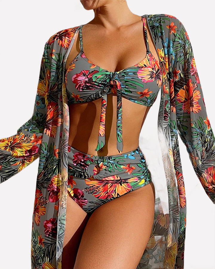 Mode Lumiére™| Livia High-Waisted Comfort Bikini