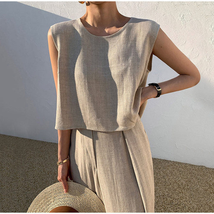 Women's Linen Summer Set | Chic